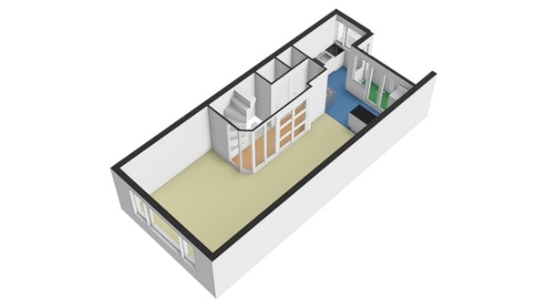 Floorplan - Letlandsestraat 6A, 3028 ED Rotterdam